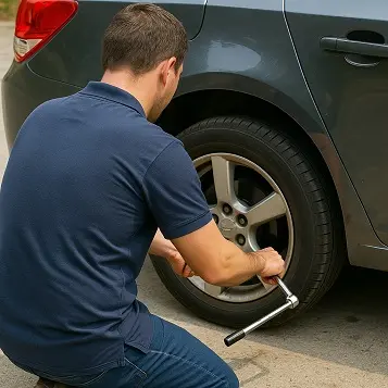 Cambio de neumático