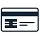 Icono de tarjeta de débito